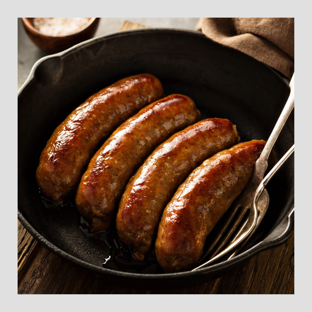 HOPCOTT FARMS BEEF AND ONION SAUSAGE