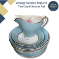 Vintage Aynsley England  Tea Cup & Saucer Set