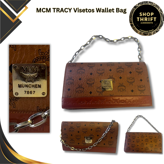 MCM Tracy Visetos Bag