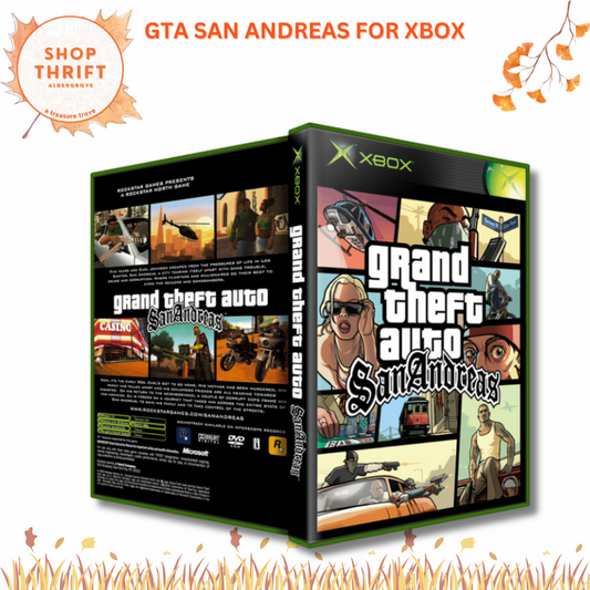 GTA SAN ANDREAS FOR XBOX